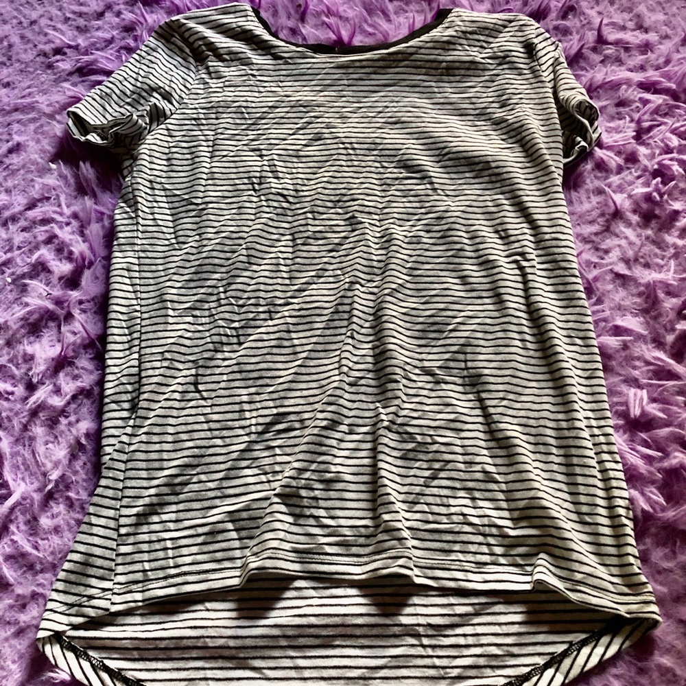 Black and white striped t shirt !